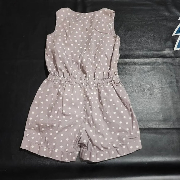 Mini Boden Girls Polka Dot Shorts Romper 5 6 - Picture 2 of 4